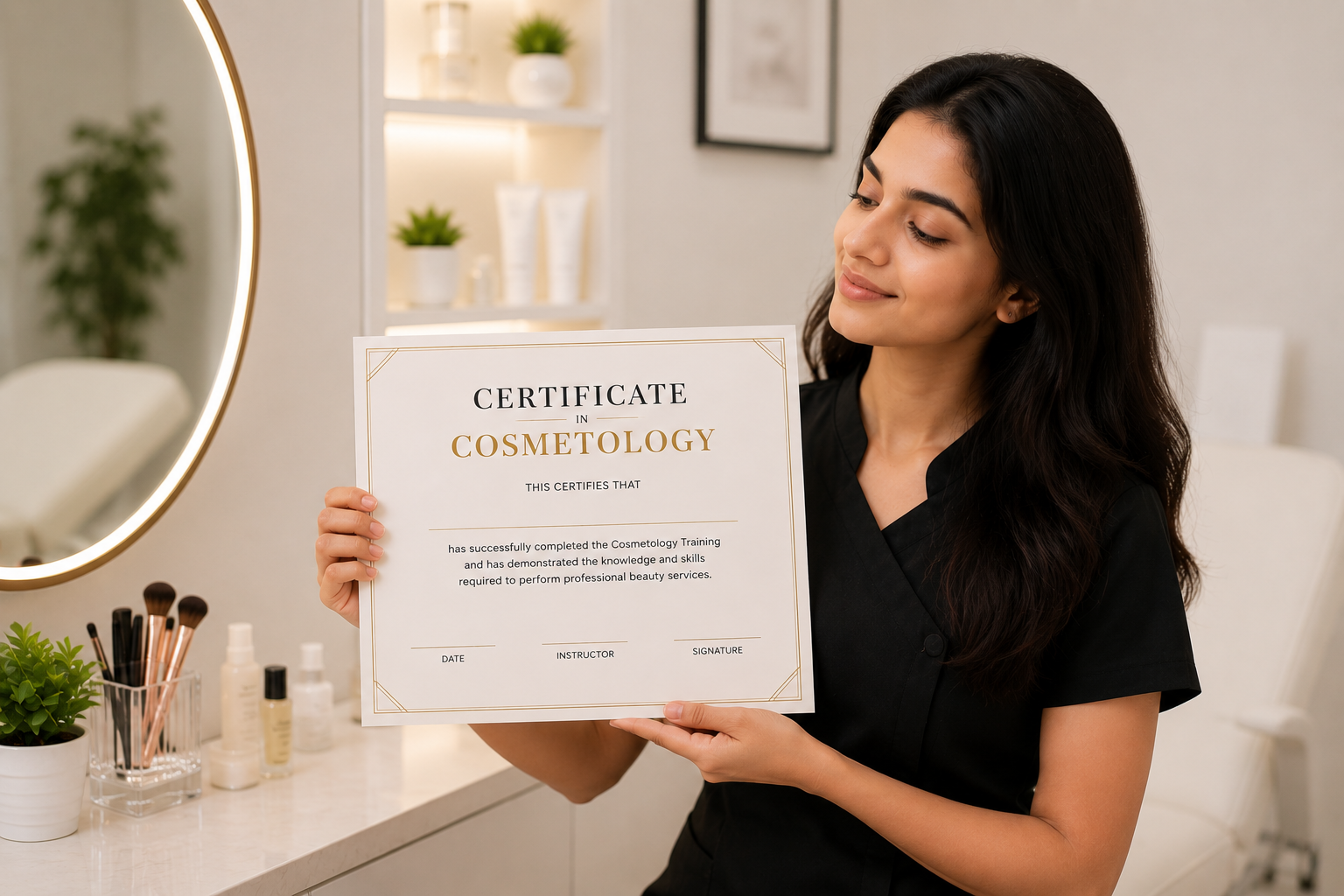 Certification in Cosmetology